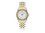 Quarzuhr CLARE MOSS "CMA7-B278S", gold (gold, silber), Armbanduhren, Damen, Quarzuhr