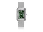 Quarzuhr CLARE MOSS "CMC2-B018S", silber, Armbanduhren, Damen, Quarzuhr