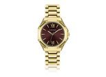 Quarzuhr CLARE MOSS "CMC1-B078G", gold, Armbanduhren, Damen, Quarzuhr