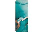 Wanneneinlage KLEINE WOLKE "Teal", petrol, B:36cm L:92cm, PVC Schaum, Wanneneinlagen, Wanneneinlage, für die Badewanne