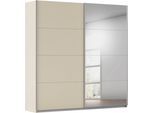 Kleiderschrank OTTO HOME "Mehrzweckschrank Schwebetürenschrank Mietswohnung Schlafzimmer CORTONA", beige (beige (champagner)), B:226cm H:229cm T:62cm, Holzwerkstoff, Schränke, Kleiderschrank, in 3 Ausstattungen BASIC/CLASSIC/PREMIUM (SOFT-CLOSE) MADE IN GERMANY