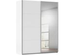 Kleiderschrank OTTO HOME "Mehrzweckschrank Schwebetürenschrank Mietswohnung Schlafzimmer CORTONA", alpinweiß, B:181cm H:229cm T:62cm, Holzwerkstoff, Schränke, Kleiderschrank, in 3 Ausstattungen BASIC/CLASSIC/PREMIUM (SOFT-CLOSE) MADE IN GERMANY