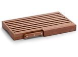 Brotschneidebrett ZELLER PRESENT, braun, B:23,5cm H:4cm L:39,5cm, Bambus, Schneidebretter, Brotschneidebrett, Inklusive Brotmesser