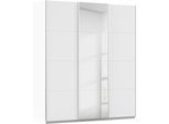 Kleiderschrank OTTO HOME "Mehrzweckschrank Schwebetürenschrank Mietswohnung Schlafzimmer CORTONA", weiß (alpinweiß), B:203cm H:229cm T:62cm, Holzwerkstoff, Schränke, Kleiderschrank, in 3 Ausstattungen BASIC/CLASSIC/PREMIUM (SOFT-CLOSE) MADE IN GERMANY
