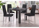 OTTO home 5 Stk. tlg. mit Tisch in schieferfarben, Breite 80 cm