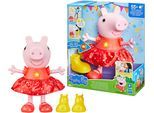 Stehpuppe HASBRO "Peppa Pig, Peppas Matschepfützen-Party", bunt, Puppen, Kinder, Stehpuppe, mit Funktionen