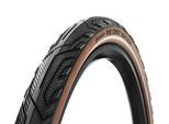 Fahrradreifen CONTINENTAL "Pure Contact", schwarz (schwarz, coffee), Fahrradreifen, 28 x 2,17