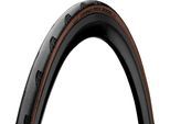 Fahrradreifen CONTINENTAL "Grand Prix 5000 S TR fb", braun (schwarz, transparent), Fahrradreifen, 28 x 0,98
