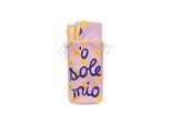Strandtücher CODELLO "Codello Handtuch", lila, 1 Stk., Obermaterial: 83% Polyester PES. 17% Polyamid PA., Handtücher, Mit Schriftzug