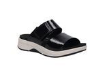Sandale JOSEF SEIBEL "Estelle 15, schwarz", Damen, Gr. 42, schwarz, Obermaterial: 100% Rindsleder Leather cow., Schuhe Sandale