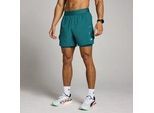 MP Herren Hybrid Lightweight 5 2-in-1 Shorts - Sattes Petrol - XS