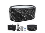 Bestway® LAY-Z-SPA® FortiFiber™ Eisbad Glacial Dip™ mit Filterpumpe 152 x 92 x 71 cm
