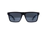 Lunettes de soleil Calvin Klein CK20521S 001 noir mat et miroir gunmetal