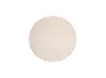 Teppich KAYOOM "Royal Glow 825", beige (creme), H:30mm Ø:120cm, Polyester, Teppiche, Teppich, Auch in rund, Hochflor, Modernes Muster, Vegan