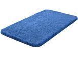 Badematte GRUND "Melange" Gr. 2, blau (jeansblau), H:27mm, Polyacryl, Badematten, Badematte, besonders dichter Flor