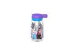 Trinkflasche MEPAL "Trinkflasche mit Trinkhalm Campus 450 ml", bunt (frozen friends), H:15,5cm, Trinkflaschen, Trinkflasche, Spülmaschinengeeignet
