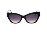 Guess Glanzende Zwarte Cat-eye Zonnebril