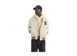 Nautica Heren Dreman Letterman Jas (Ivoor)