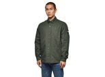 Weekend Offender Heren Hynde Baker Katoenen Overhemd (Groen)