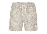 Threadbare Heren Abstracte Zwemshorts (Taupe)
