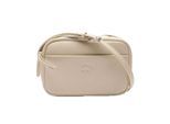 Lacoste City Court Leren Schoudertas (Wit)
