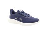 Ellesse Heren Como leren platte sportschoenen (Marine)