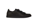 Lonsdale Mannen Leyton Drievoudige Klittenbandschoenen (Zwart/Zwart)
