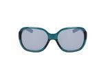 Nike Dames Zonnebril met Vierkant Montuur (Teal/Zilver)