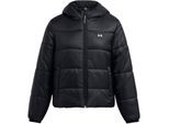 Under Armour Gewatteerd, lichtgewicht, getailleerd dames-pufferjack (Zwart)