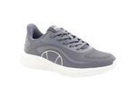Ellesse Heren Como leren platte sportschoenen (Grijs)