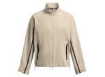 Under Armour Geventileerde sporttrainingsjas voor dames uit de Unstoppable-collectie (Beige)