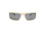 Off White Unisex Bologna-zonnebril voor volwassenen (Wit)