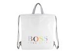 Boss Tlove Regenboog Logo Trekkoord Tas (Wit)