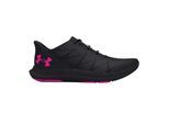 Under Armour Dames Speed Swift Gevoerde Hardloopschoenen (Zwart/Roze)