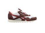 Reebok Vlakke sportschoenen met demping van suède uit de Glide-collectie voor dames (Wit/Grijs)
