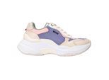 Boss Dames Noa Leren Sneakers (Paars)