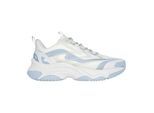 Skechers Moonhiker-sportschoenen voor dames (Grijs/Blauw)