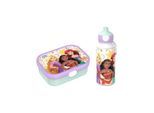 Lunchbox MEPAL "Lunchset Campus 2er Set", bunt (princess power), B:7,5cm H:18,8cm L:20,5cm, ABS-Kunststoff, Lebensmittelaufbewahrungsbehälter, Lunchbox