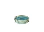 Dessertteller GIPFELSTÜCK "Tiefer See", blau (blau, grün), Speiseteller, Dessertteller