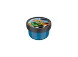 Lunchbox MEPAL "Fruchtbox Campus (2026) 300 ml", bunt (hot wheels), B:10,4cm H:6,7cm L:10,4cm Ø:10,4cm, Kunststoff, Lebensmittelaufbewahrungsbehälter, Lunchbox