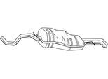BOSAL Endschalldämpfer 282131 für VW