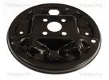 TRISCAN Spritzblech, Bremsscheibe 812514213 Hinterachse links für NISSAN