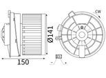 MAHLE Innenraumgebläse ab481000s für NISSAN
