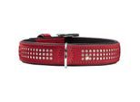 Dog Sport HUNTER Hundehalsband softie triluxe rot M-L