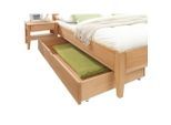 Linea Natura Bettkasten, Buche, Holz, Buche, massiv, 150x21x80 cm, Schlafzimmer, Betten, Bettkasten