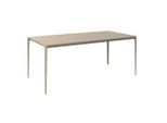 Dieter Knoll Gartentisch , Beige , Metall, Stein , rechteckig , konisch , 100x73x220 cm , Gartenmöbel, Gartentische, Gartentische