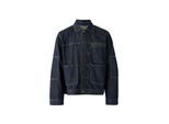 The Ragged Priest Heren Control Relaxed Fit Denim Jas (Blauw)