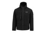 Firetrap Heren Winddichte Hoodie Windbreaker (Zwart)