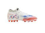 Puma Future 8 voetbalschoenen voor heren, voor harde ondergrond (Poema Wit)