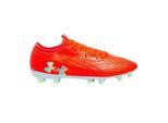 Under Armour Magnetico Elite 4 voetbalschoenen voor heren, voor harde ondergrond (Rood)